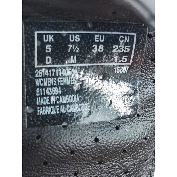 Unstructured By Clarks Women's Un Bali Black Sling Back Sandals Size 7.5M US - Picture 8 of 9